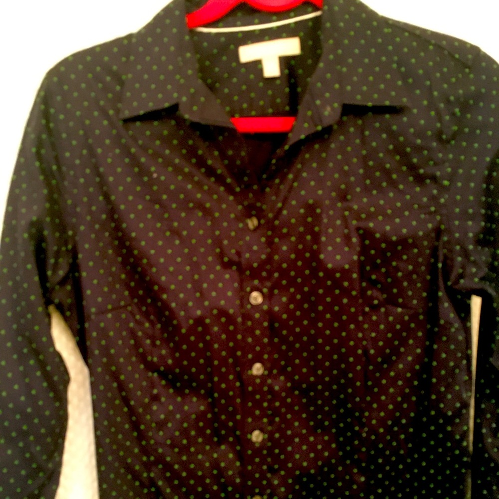 Banana Republic women’s Navy dress shirt - size 12